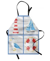 Ambesonne Seagulls Apron