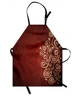 Ambesonne Burgundy Apron