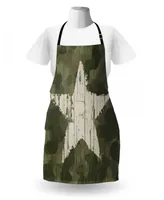 Ambesonne Camouflage Apron