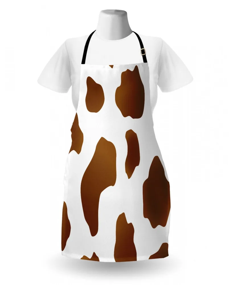 Ambesonne Cow Print Apron