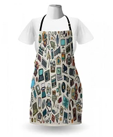 Ambesonne Doodle Apron