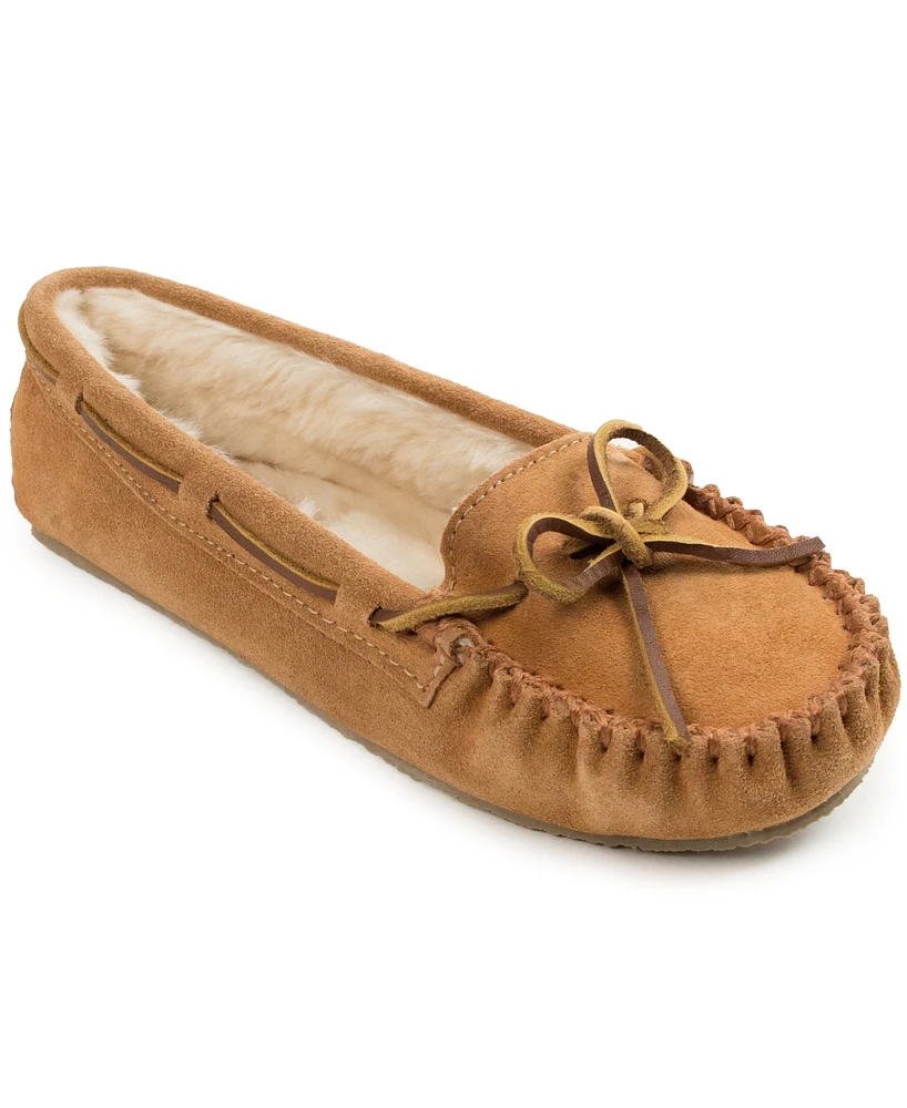 Minnetonka Women's Cally Moccasin Slippers