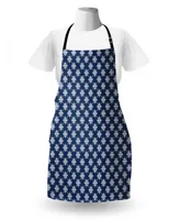 Ambesonne Indigo Apron