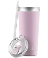 Ello Beacon Stainless Steel Coffee Tumbler, Cashmere Pink