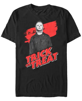 Halloween 2 Men's Michael Myers Trick or Treat Short Sleeve T-Shirt