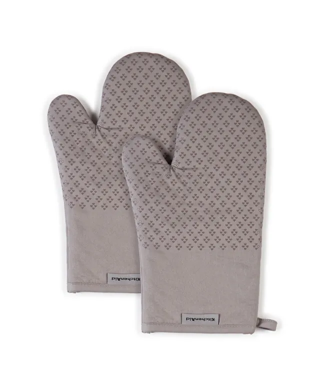 KitchenAid Asteroid Oven Mitt, Set of 2 - Black