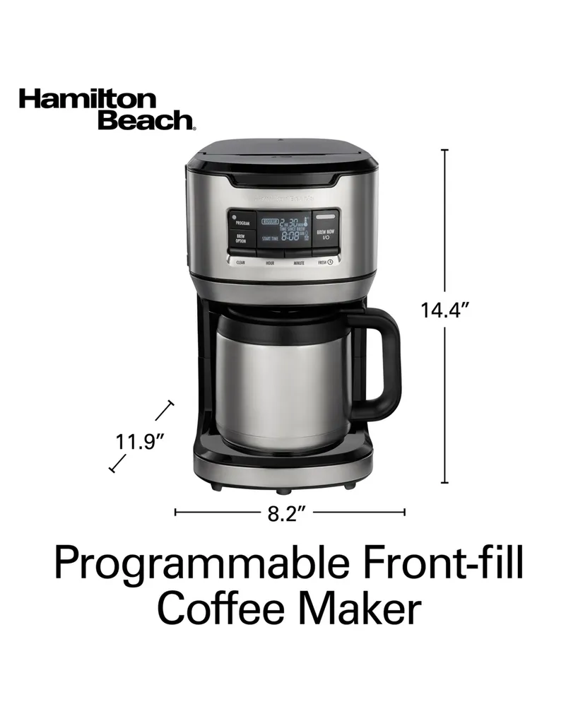 Hamilton Beach 12 Cup Thermal Carafe Programmable Coffee Maker