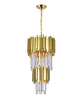 Cwi Lighting Deco 4 Light Down Mini Chandelier