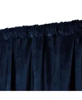 Lauren Ralph Lauren Velvety Room Darkening Back Tab Rod Pocket Curtain Panels