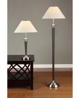 Artiva Usa 2-Piece Classic Cordinates Table and Floor Lamp