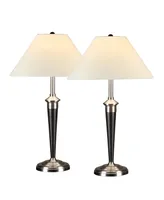 Artiva Usa 2-Piece Classic Cordinates Table Lamps