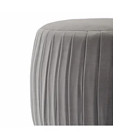 Jolie Pleated Ottoman