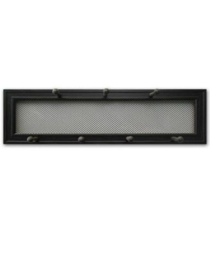 Trendy Decor 4u 7 Peg Mug Rack By Millwork Engineering Black Frame Collection