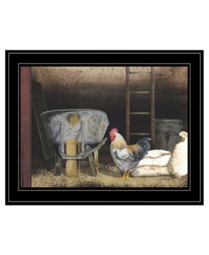 Trendy Decor 4u Chicken Feed By Billy Jacobs Ready To Hang Framed Print Collection