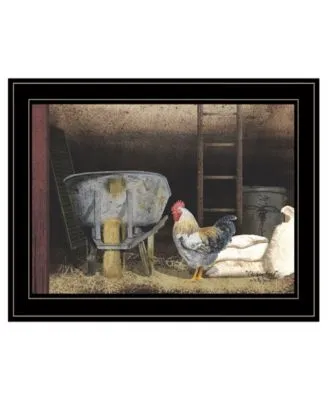 Trendy Decor 4u Chicken Feed By Billy Jacobs Ready To Hang Framed Print Collection