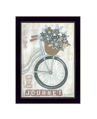 Trendy Decor 4U Journey By Annie LaPoint, Printed Wall Art, Ready to hang, Black Frame, 20" x 14"