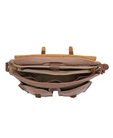 Tsd Brand Hudson Canvas Messenger Bag