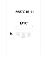 Cwi Lighting Medina 7 Light Flush Mount