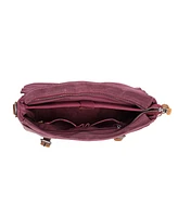 Tsd Brand Stone Creek Waxed Canvas Briefcase