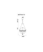 Cwi Lighting Arkansas Light Chandelier