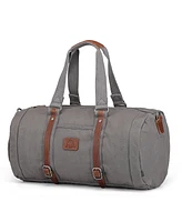 Tsd Brand Forest Canvas Weekender Bag