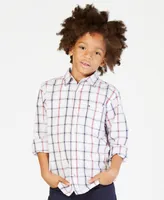 Tommy Hilfiger Toddler Boys Samuel Plaid Button-Down Shirt
