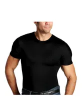 Insta Slim Men's Compression Short Sleeve Crew-Neck T-Shirt