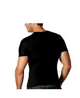 Insta Slim Men's Compression Short Sleeve V-Neck T-Shirt