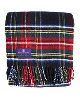 Prince of Scots Tartan Tweed Fluffy Throw