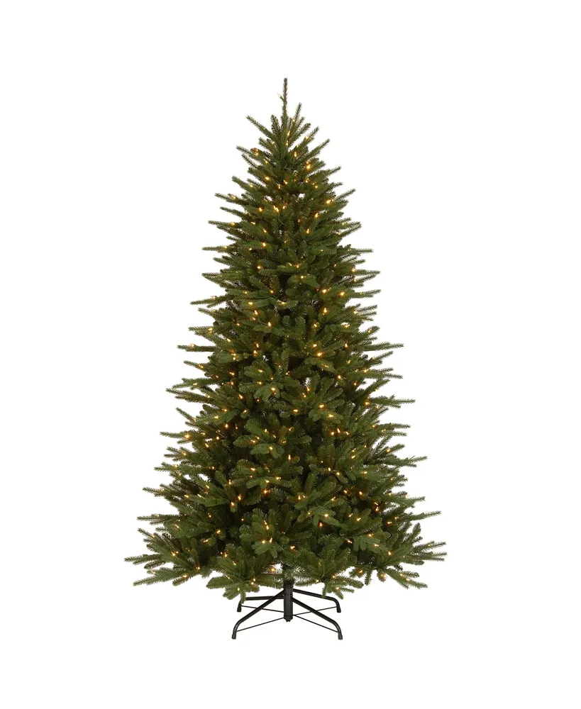 National Tree Company 7.5 ft. Easton Spruce Tree with Dual Color Led Lights