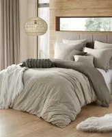 Ultra Soft Reversible Crinkle Duvet Cover Sets