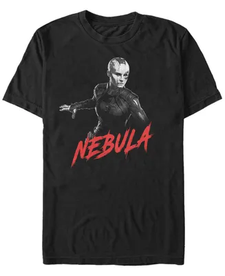Marvel Men's Avengers Endgame Nebula Grayscale Portrait, Short Sleeve T-shirt