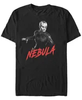 Marvel Men's Avengers Endgame Nebula Grayscale Portrait, Short Sleeve T-shirt