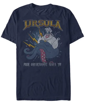 Disney Men's Little Mermaid Ursula Quote Portrait, Short Sleeve T-Shirt