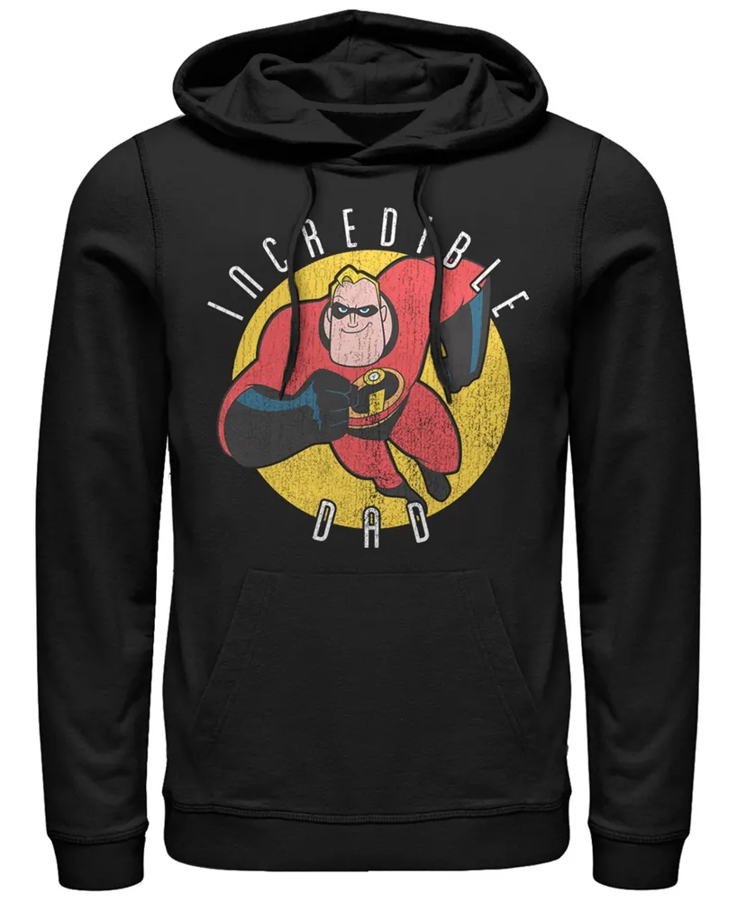 Disney Pixar Men's Incredibles Super Dad, Pullover Hoodie