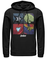 Marvel Men's Avengers Endgame Box Up Hero Logos