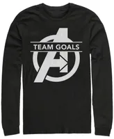 Marvel Men's Avengers Endgame Chest Logo Team Goals