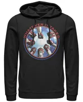 Marvel Men's Avengers Endgame Whatever It Takes Fist Bump, Pullover Hoodie