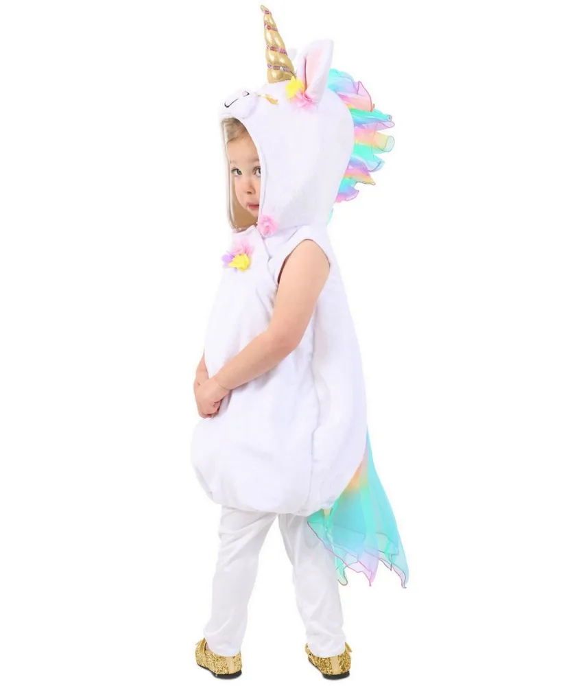 BuySeasons Big Girls and Boys Pastel Unicorn Costume