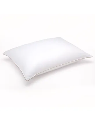 Downlite Soft White Goose Down Hypoallergenic Standard Pillow – Perfect for Stomach Sleepers