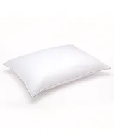 Downlite Soft White Goose Down Hypoallergenic Standard Pillow – Perfect for Stomach Sleepers