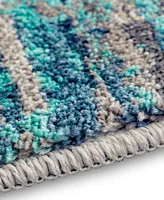 Scott Living Expressions Precipice Lagoon 8' x 11' Area Rug