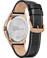 Disney by Citizen Mickey Mouse Classic Leather Strap Watch 43mm