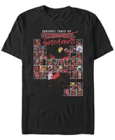 Fifth Sun Men's Deadpool Periodic Table of Awesomeness Short Sleeve T- shirt