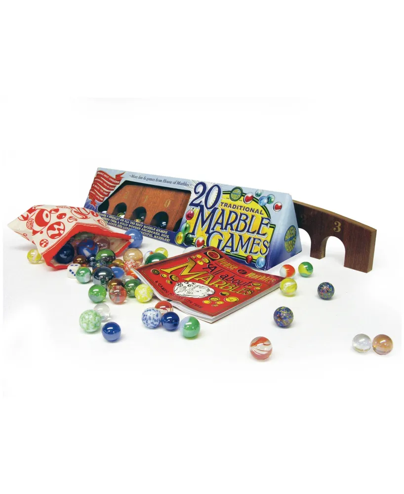 House of Marbles Traditional Marble Games Pack