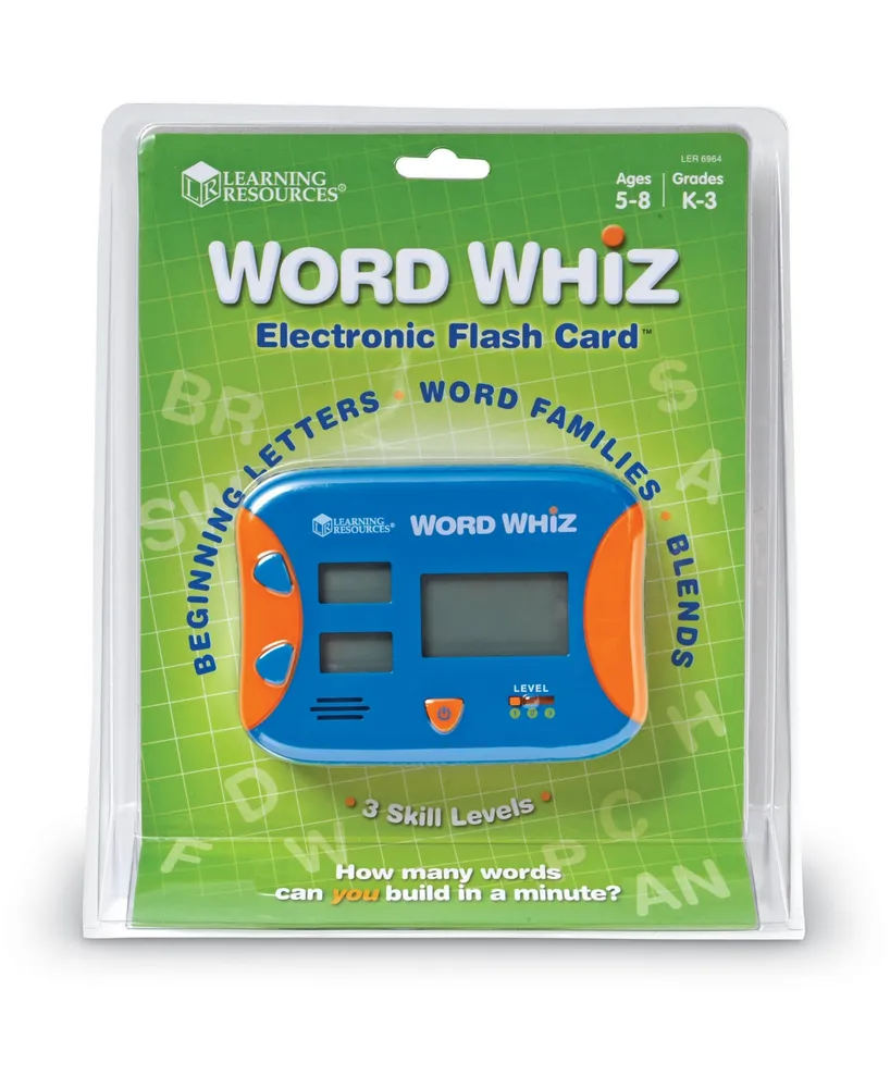 Learning Resources Word Whiz Electronic Flash Card
