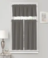 Vue Window Solutions Kingsbury 52'' x 45'' Pleated Tier Pair