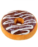 Reversible Photoreal Donut Decorative Pillows