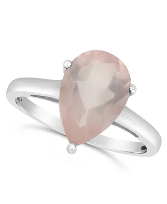 Sky Blue Topaz (3-3/8 ct. t.w.) Ring Sterling Silver. Also Available Rose Quartz (2-1/2