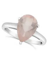 Sky Blue Topaz (3-3/8 ct. t.w.) Ring Sterling Silver. Also Available Rose Quartz (2-1/2